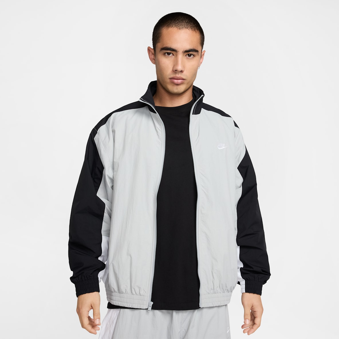 Grey Track Jackets. Nike MY